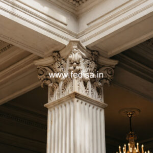 Wooden Pillar Design for Balcony