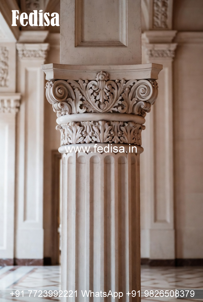 Wooden Pillar Design for Interior Styling