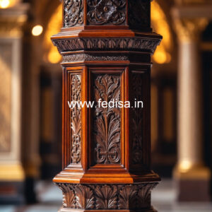Wooden Pillar Design with Premium Quality