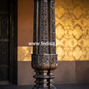 Wooden Pillar Design for Sophisticated Homes