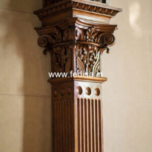 Wooden Pillar Ideas for Elegant Interiors