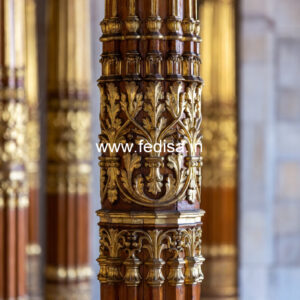Wooden Pillar Designs That Look Luxury