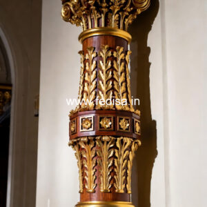 Wooden Pillar Designs That Add Elegance