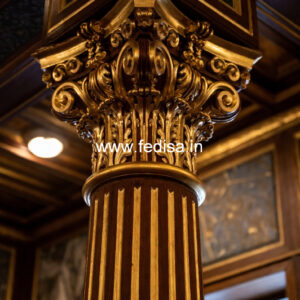 Wooden Pillar Designs for Interior Goals