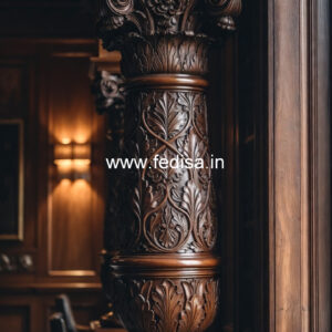 Wooden Pillar Designs for Beautiful Interiors