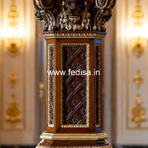Wooden Pillar Designs That Speak Luxury