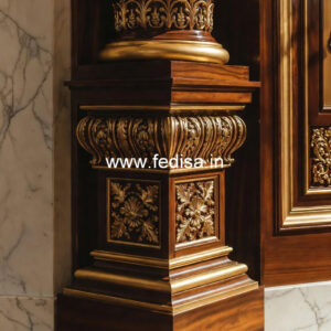 Wooden Pillar Designs for Elegant Homes