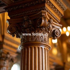 Wooden Pillar Designs for Premium Living