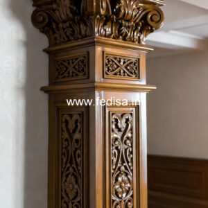 Wooden Pillar Designs That Feel Elegant & Stylish