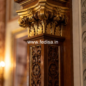 Wooden Pillar Designs That Look Bold & Stylish