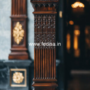 Wooden Pillar Designs That Feel Modern Luxury