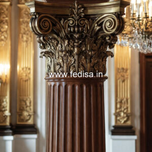 Wooden Pillar Designs That Feel Luxury Living