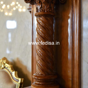 Wooden Pillar Design for Modern House