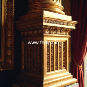 Indian Style Wooden Pillar Design