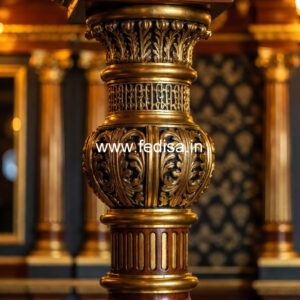 Wooden Pillar Design for Interior Concepts