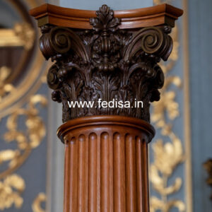 Wooden Pillar Ideas for Classic Interiors