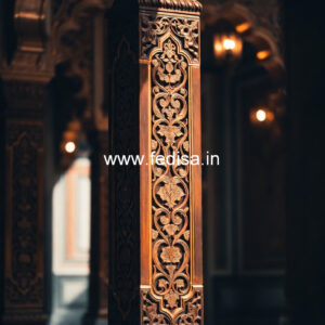 Wooden Pillar Designs That Feel Royal