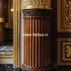 Luxury Wooden Pillar Designs for Interior Decor