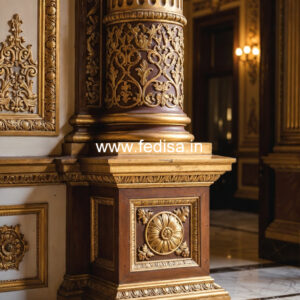 Wooden Pillar Designs That Look Like Art