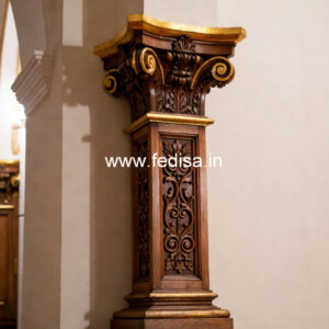Wooden Pillar Designs That Make Homes Look Rich