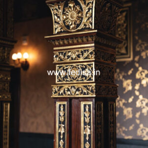 Wooden Pillar Designs for Perfect Home Look