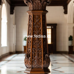 Wooden Pillar Designs That Look Eye-Catching