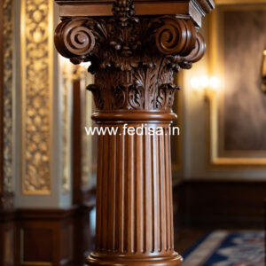 Wooden Pillar Designs That Add Character