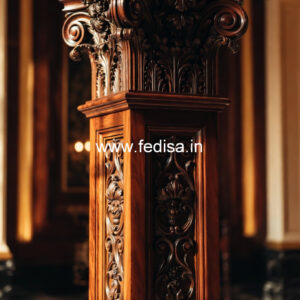 Wooden Pillar Designs That Feel High Luxury