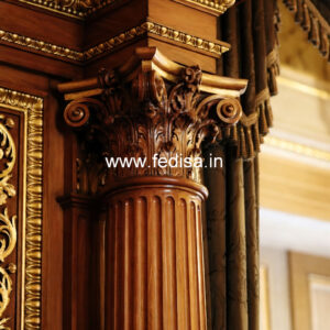 Wooden Pillar Designs That Feel Elegant & Rich