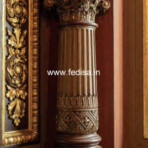 Wooden Pillar Designs That Feel Elegant Touch