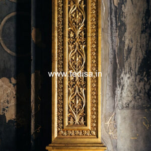 Wooden Pillar Design with Classic Beauty