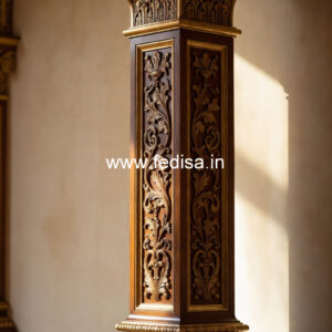 Wooden Pillar Designs for Elegant Spaces