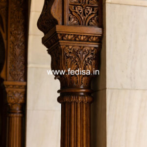 Wooden Pillar Designs for Interior Goals