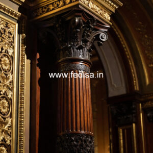 Wooden Pillar Designs That Feel Like Palace