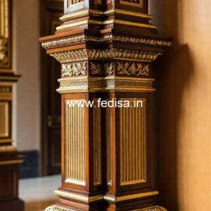 Wooden Pillar Designs That Add Charm
