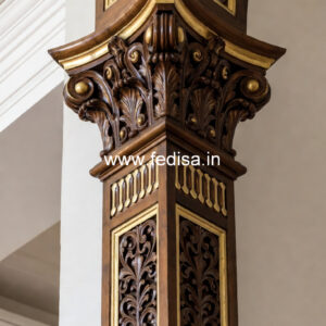 Wooden Pillar Designs That Speak Luxury