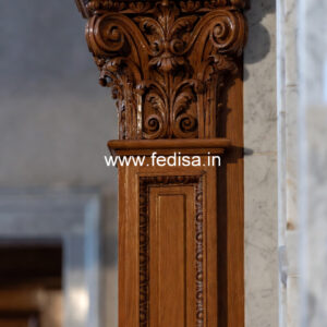 Wooden Pillar Designs for Luxury Feel