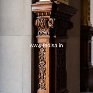 Wooden Pillar Designs for Elegant Decor