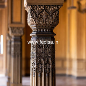 Wooden Pillar Designs That Add Luxury Touch