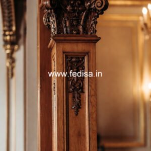 Wooden Pillar Designs That Feel Elegant & Stylish