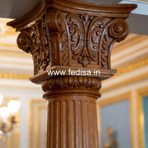 Wooden Pillar Designs That Feel Designer