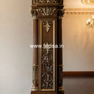 Wooden Pillar Designs That Feel Like Palace Decor