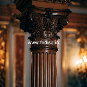 Wooden Pillar Designs That Feel Rich Interiors
