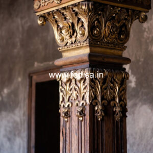 Wooden Pillar Designs That Look Perfectly Crafted