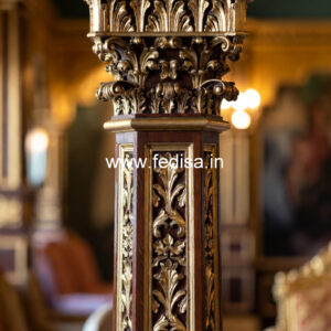 Wooden Pillar Designs That Look Bold & Stylish