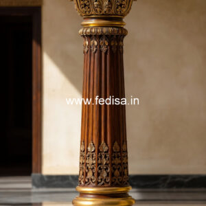 Wooden Pillar Designs That Feel Stylish Interiors