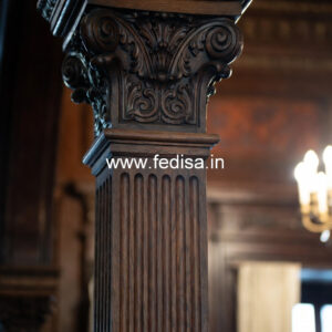 Wooden Pillar Designs That Look Clean & Premium