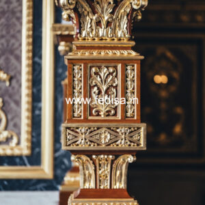 Wooden Pillar Designs That Feel Royal Interiors