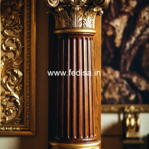 Designer Wooden Pillar for Interior Decoration