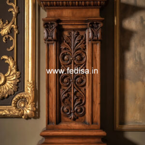 Wooden Pillar Design for Modern House